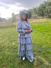 Load image into Gallery viewer, Aísla Ruffle Maxi Dress