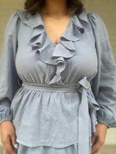 Load image into Gallery viewer, Aísla Ruffle Maxi Dress