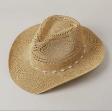 Load image into Gallery viewer, Eco-Friendly Straw Cowboy Hat