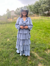 Load image into Gallery viewer, Aísla Ruffle Maxi Dress