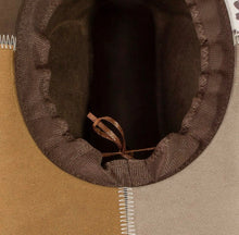 Load image into Gallery viewer, Western Color Block Cowboy Hat
