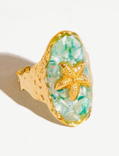 Load image into Gallery viewer, Koral 18K Gold Starfish Ring
