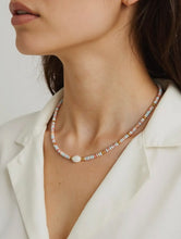 Load image into Gallery viewer, Estella Swank Boho Beaded Pearl Necklace
