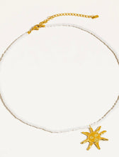 Cargar imagen en el visor de la galería, Sunnie 18K Gold Sun Beaded Necklace

