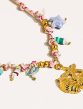 Load image into Gallery viewer, Masséna 18K Gold Rope Charm Necklace
