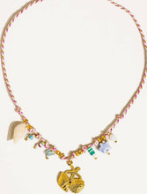 Load image into Gallery viewer, Masséna 18K Gold Rope Charm Necklace
