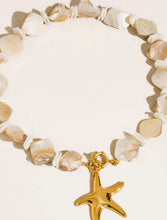 Load image into Gallery viewer, Kailanah 18K Gold Shell Starfish Necklace
