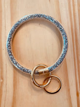 Load image into Gallery viewer, Acrylic Tube Glitter Key Chain
