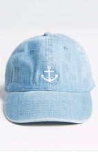 Load image into Gallery viewer, Anchor Denim Cap
