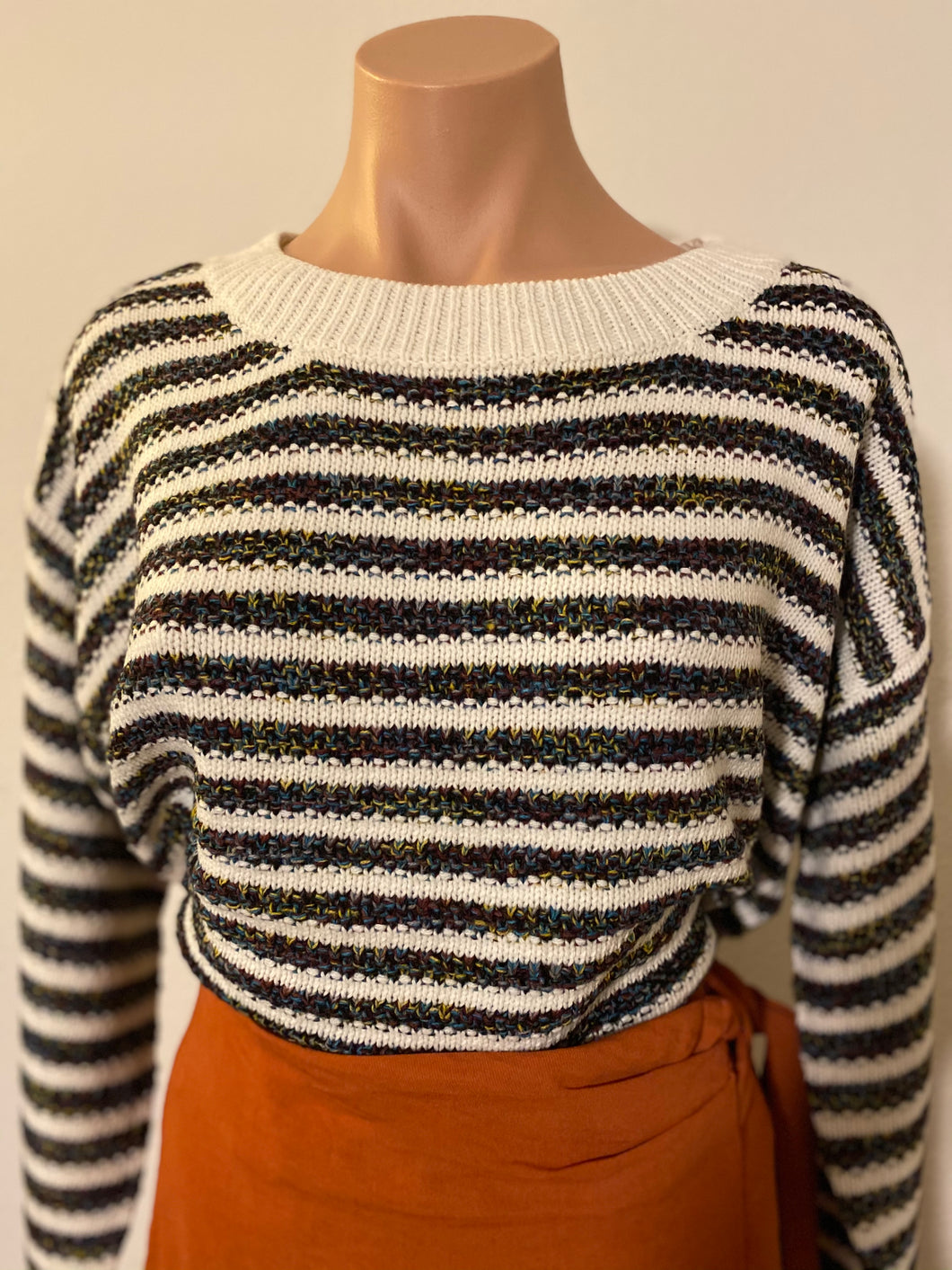 Athena Striped Sweater